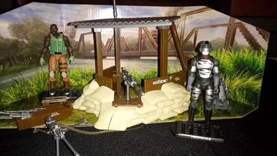 2009 GI Joe The Rise of Cobra Outpost Defender Battle Station Walmart Exclusive