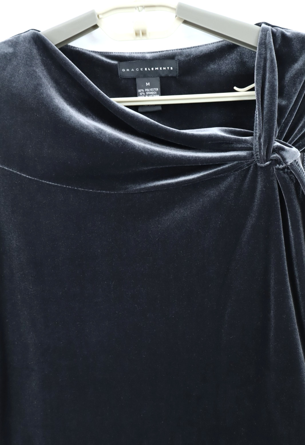 GRACE ELEMENTS Women's Stretch Polyester Velvet T… - image 5