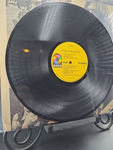 ERIC CLAPTON History of Eric Clapton ATCO LP 1st PR Presswell Pressing VG/VG - Picture 8 of 19