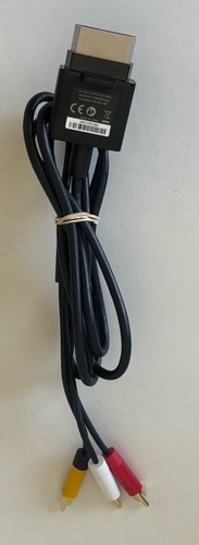 Official OEM Microsoft Xbox 360 AV Composite Audio/Video Cable RCA - Picture 7 of 7