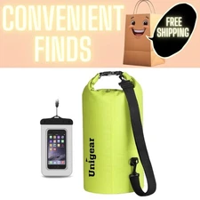 2L Waterproof Dry Bag - Lightweight & Floating for Kayaking & Camping