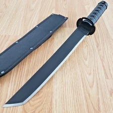 Cold Steel Tactical Machete 13" 1055HC Steel Tanto Blade Polypropylene Handle