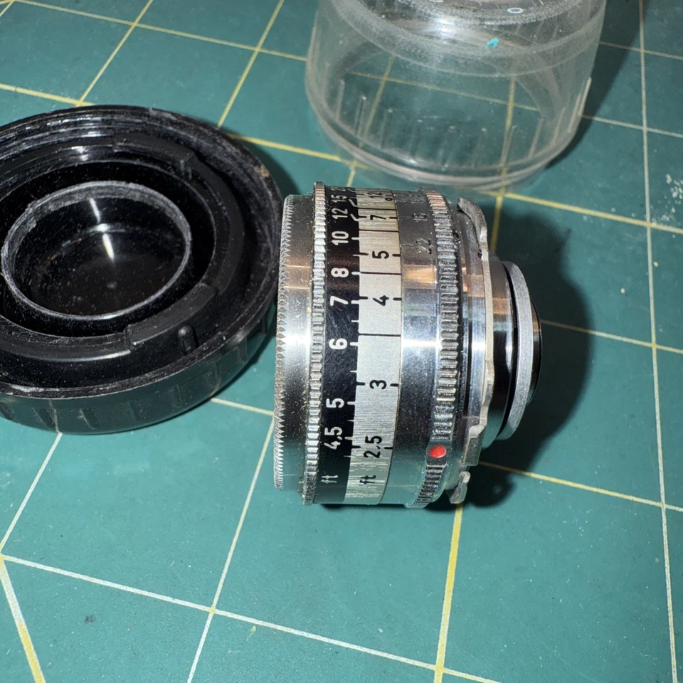 Vintage 1950s Kodak Retina Curtar Xenon C 35mm f:5.6 Wide Angle Lens - Image 3 of 4