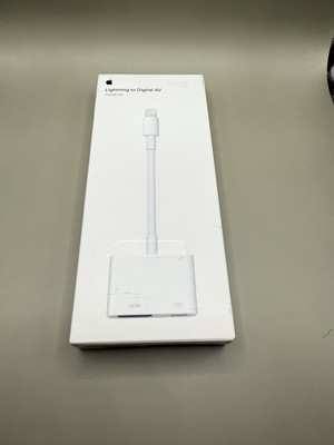 Apple MW2P3AM/A Lightning Digital AV HDMI Adapter,iPhone 14/13/12 to TV Adapter