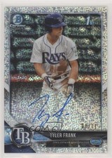 2018 Bowman Draft Chrome Pick Sparkles Refractor 8/71 Tyler Frank Auto k0w