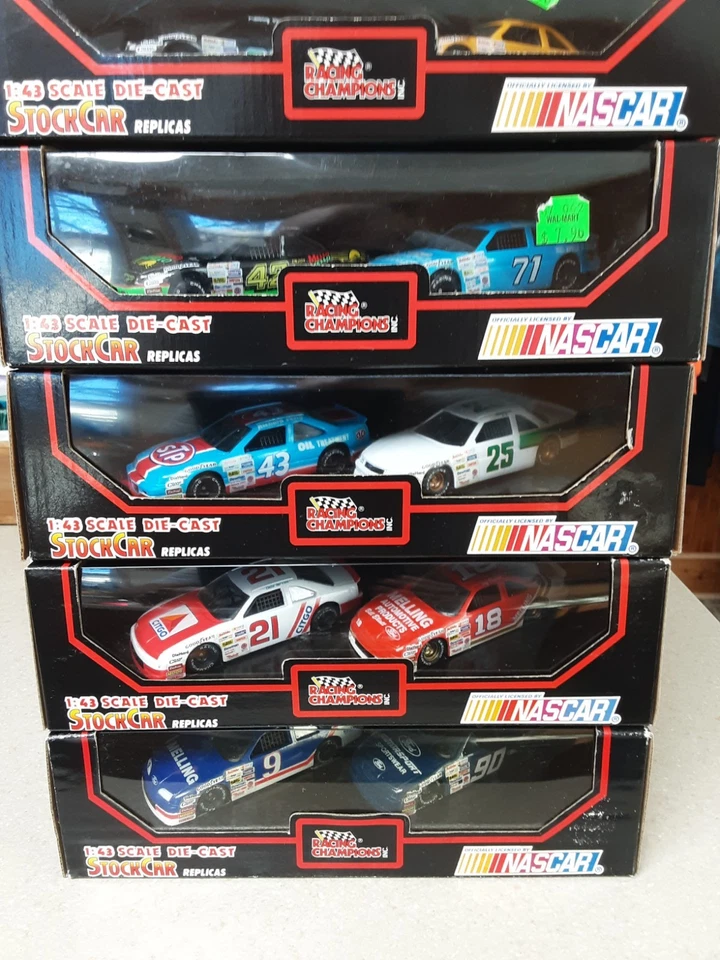 Lot of 6 Boxes Of 2 Cars Each Nascar Diecast 1/43 Racing Champions Stock Car - Image 2 of 4