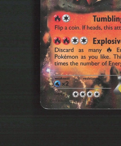 Carta Pokémon Holo Ultra Rara Camerupt EX 29/160 Primal Clash MP - Imagen 5 de 10