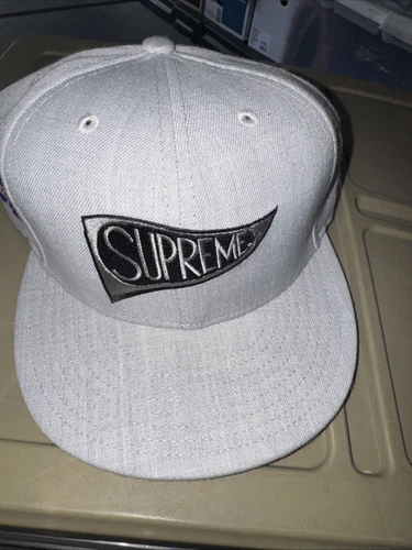 Casquette Supreme New York Sample New Era 7 1/2 rare vintage Japon Hype Street Box logo