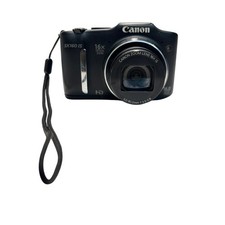 Canon SX160 IS PC1816 16MP 16x Optical Zoom 3" Digital Camera