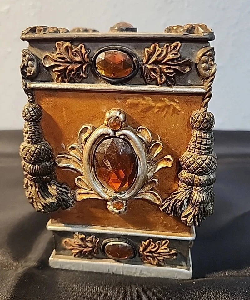 Soporte para cepillo de dientes decorativo marrón elegante Foto 4 de 4