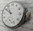 Antique Style Silver Waltham Pocket Watch