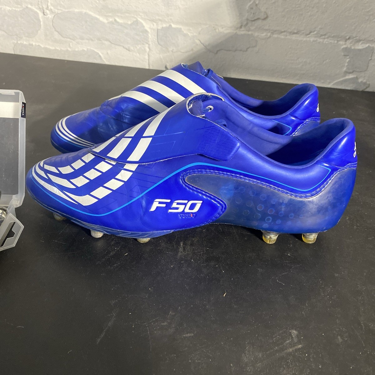 ［adidas］+F50 tunit TRX FG Adidas F50 Tunit Argentina Messi RARE US 11.5 Soccer Cleats