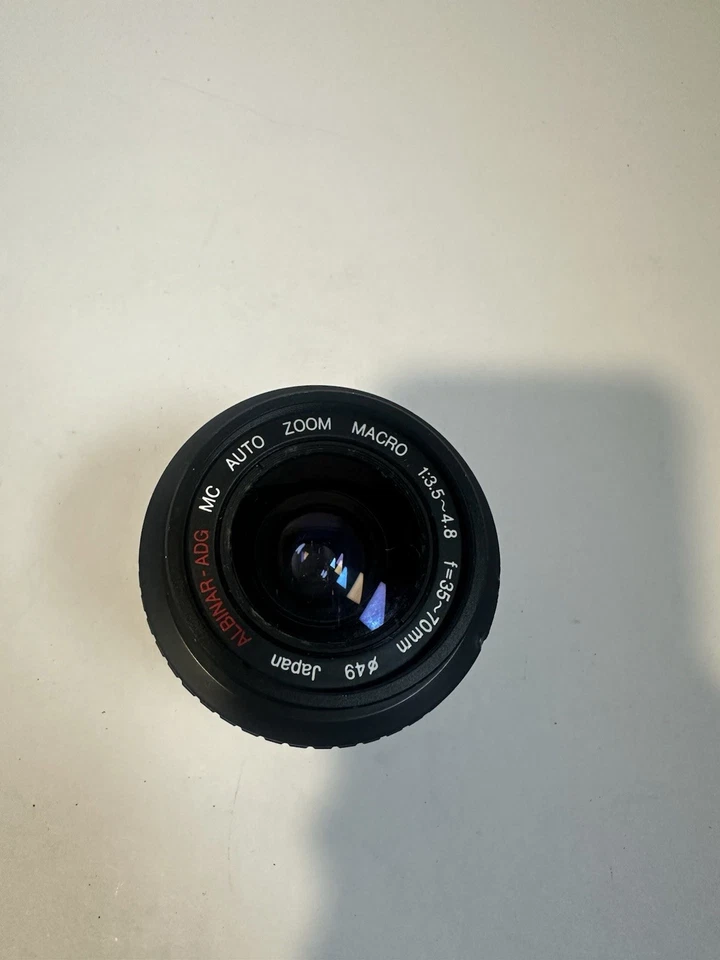 LOTE DE COLECCIÓN lentes Albinar ADG 80-200mm y 35-70mm Foto 4 de 4