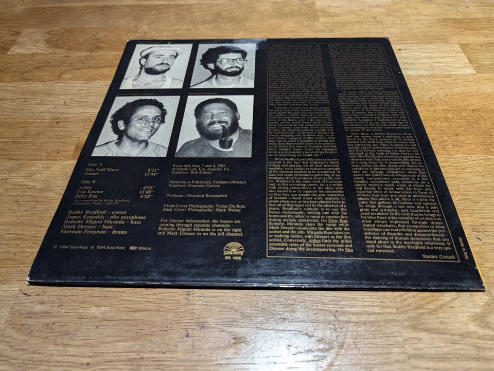 Bobby Bradford And The Mo'tet - Lost In L.A., LP, (Vinyl) - Image 2 of 4