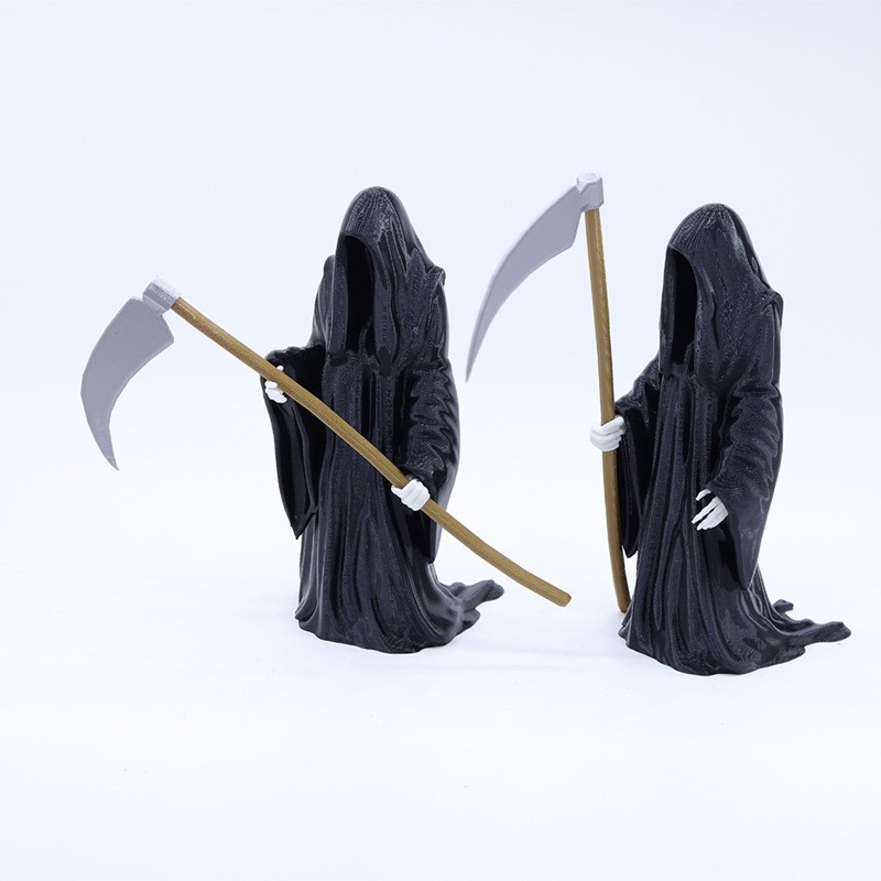 Accessory 4.3in Death Grim Reaper Statue Dollhouse Halloween