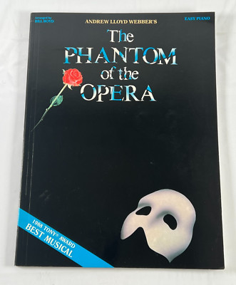 Andrew Lloyd Webber's The Phantom of the Opera Easy Piano Songbook Sheet Music