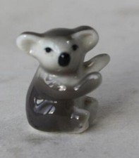Koala Bear Figurine Miniature Bone China Bug House Koala Bear Figurine +