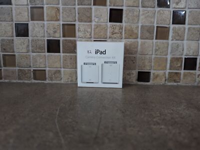 APPLE IPAD CAMERA CONNECTION KIT A1362 A1358 SD CARD & USB TO 30-PIN V1-5(13)