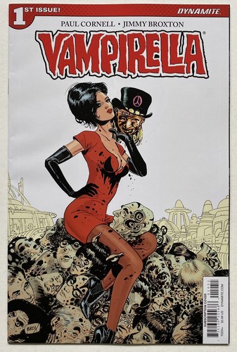 VAMPIRELLA PRIMER NÚMERO 1 DE MARZO DE 2017 CUBIERTA DE SUSCRIPCIÓN JIMMY BROXTON CÓMICS DYNAMITE - Imagen 3 de 5