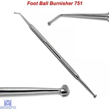 Composite Filling Restorative Amalgam Foot Ball Burnisher Cavity Instruments New