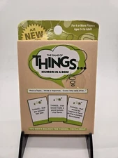 The Game Of Things ...Humor In A Box Card Game NEW IN PACKAGING  Table Top Game