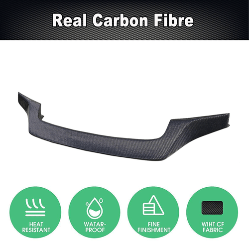 For Audi A4 B9 B9.5 Sline S4 Sedan 2017-2023 REAL Carbon Rear Trunk Spoiler Wing - Picture 7 of 10
