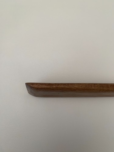 NEW Solid Teak Wood Spatula Hand Made 12" Turner Egg Flipper Cast Iron Scraper - Picture 14 of 18