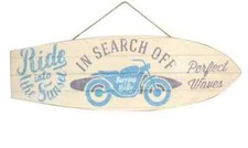 Plaque planche de surf, déco bord de mer California long beach, déco surf rider