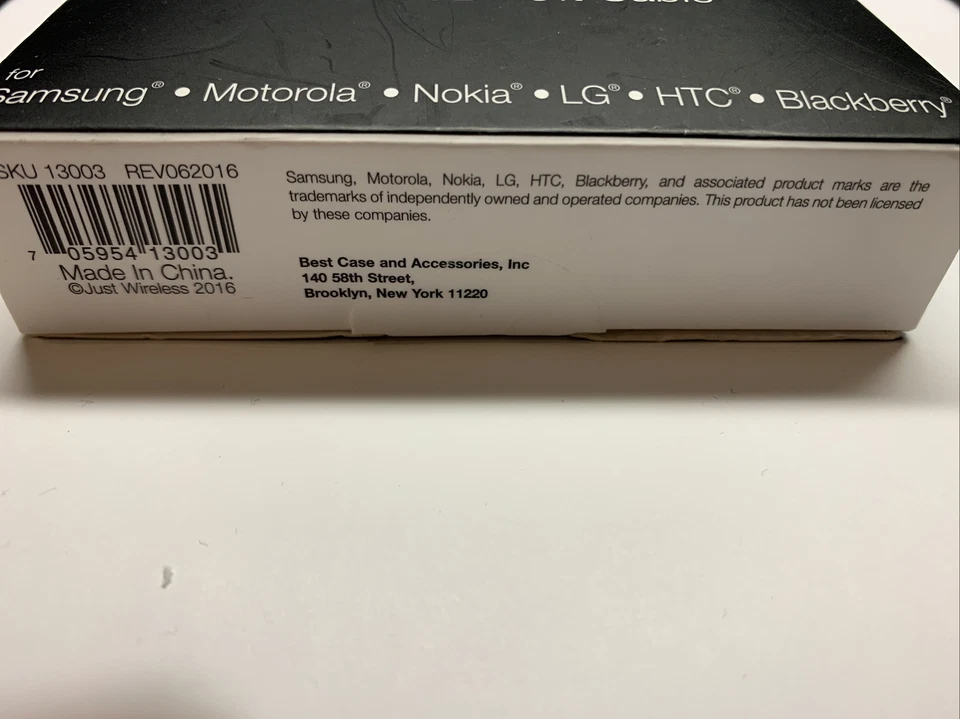 Зарядное устройство автомобильное Just Wireless 5 футов двойной порт Micro USB черное 13003 - Изображение 2 из 2