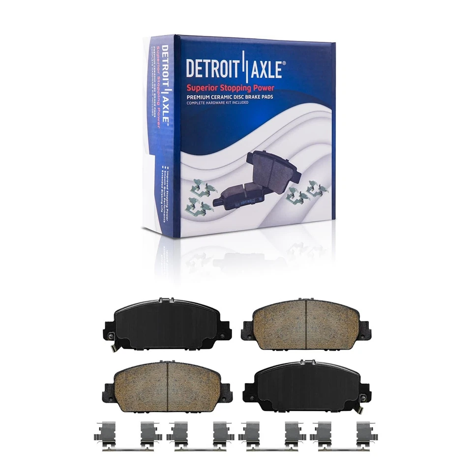 11.54 inch (293mm) Front Rotors Ceramic Brake Pads for 2013 - 2022 Honda Accord - Image 4 of 4