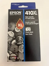 Epson 410xl Photo Black  Ink Cartridges   OEM US FREE AND Fast Ship!  04/2025