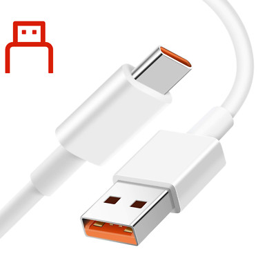 Ladekabel USB Typ C 6A Datenkabel für Samsung Huawei Xiaomi Schnellladekabel