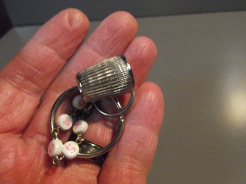 Unique Collectible Key Chain Metal 3"in SASSY w/Thimble - Picture 5 of 5