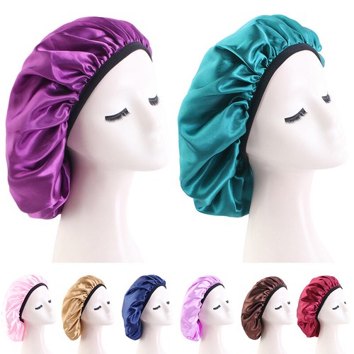3 Pcs Bonnet Satin Cheveux Nuit, Bonnet En Satin Pour Cheveux Nuit