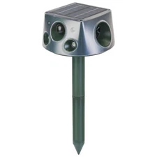 Ultrasonic Animal Repeller Mole Snake Squirrel Solar Repellent Garden Repellent