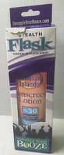 Smuggle Your Booze 73023 Sunscreen Bottle Stealth Flask