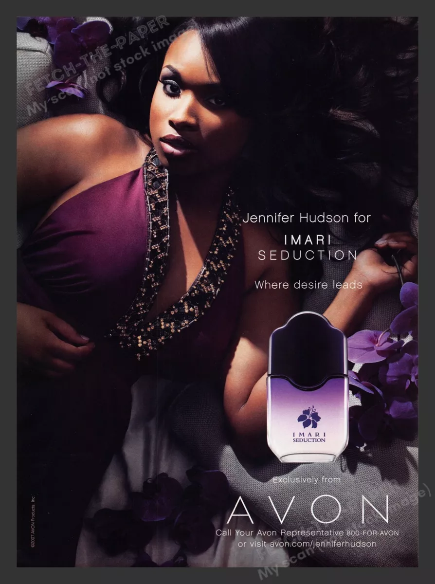 Avon Imari Seduction Perfume Jennifer Hudson Musician 2007 Print
