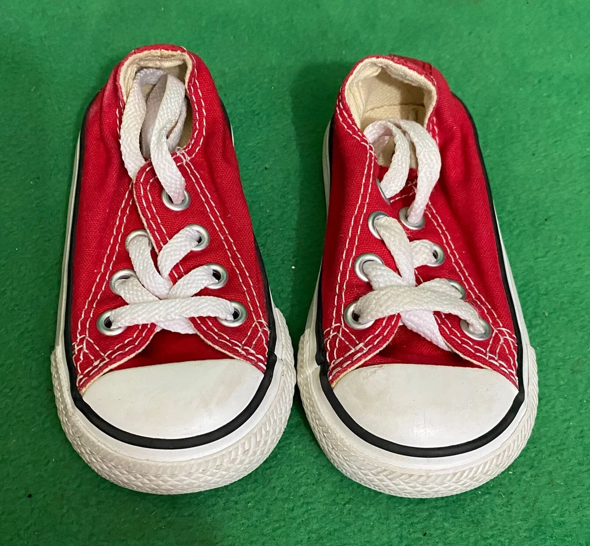 Lot of 4 Converse All Toddler Shoes Size 3 4 6.