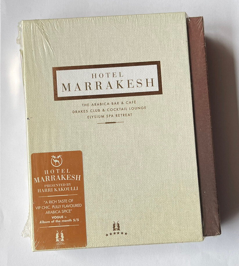 HOTEL MARRAKESH RARO COFANETTO 3 CD FUORI CATALOGO - SIGILLATO