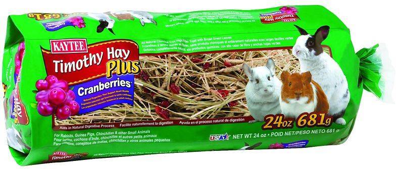 Kaytee Timothy Hay Plus Cranberry 24 Cranberry
