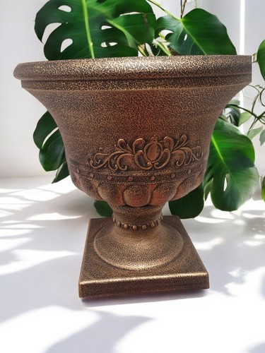 Large Decorative Garden Urn Planter 45cm Diameter x 43cm Height Outdoor Patio - Picture 13 of 40