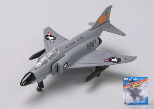 CR Maisto Militar F-4 Phantom ii Modelo de Avión de Combate Juguete Diecast Metal - Imagen 1 de 2