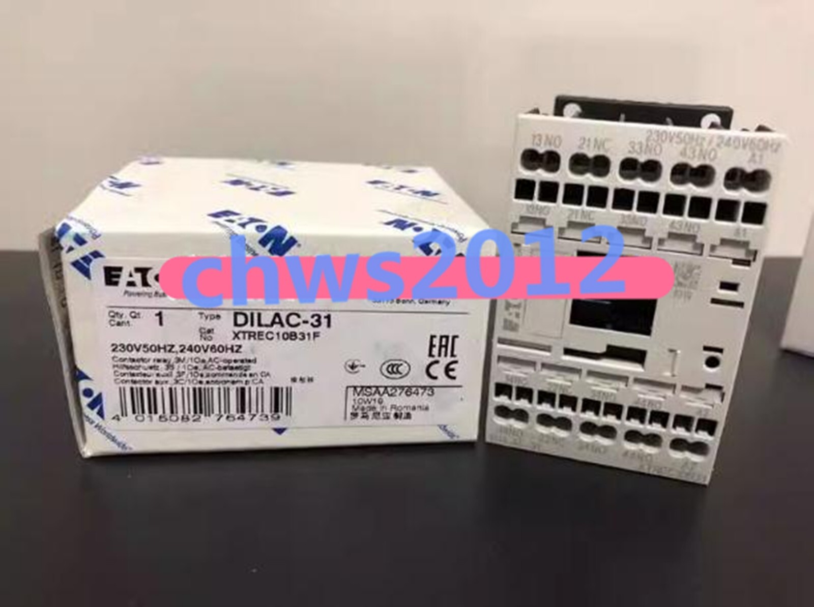 1 PCS New EATON MOELLER DILAC31 (24VDC) contactor type intermediate