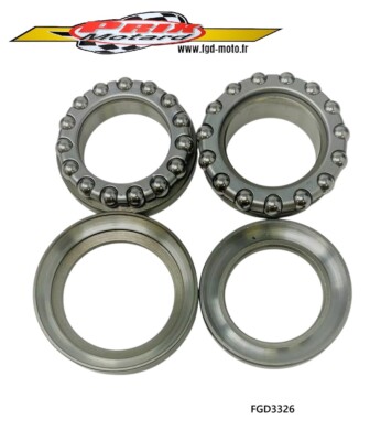 Kawasaki 900 Z1 1973/1975 Satz 2 Kugellager Säule Richtung Kugel-