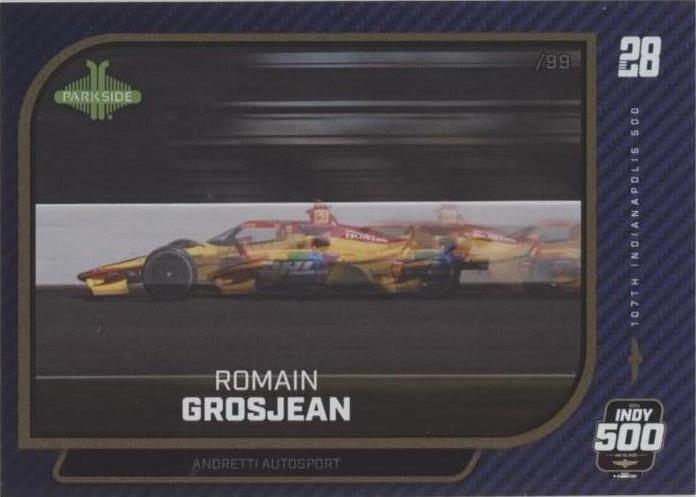 2024 Parkside Ntt Indycar Premier Edition - Romain Grosjean #157 - 1 of 1