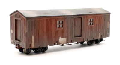 SPEKTRUM ''ON30'' SPUR 26997 KÜCHEN-LAGERWAGEN *VERWITTERT*