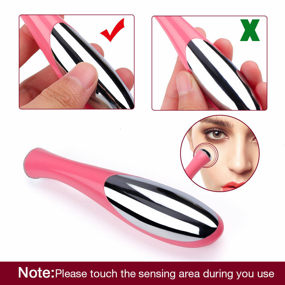 Massageur Visage Galvanique "Magic Eye" - Brosse Vibrante Anti-âge, Anti-rides (Neuf, Générique)