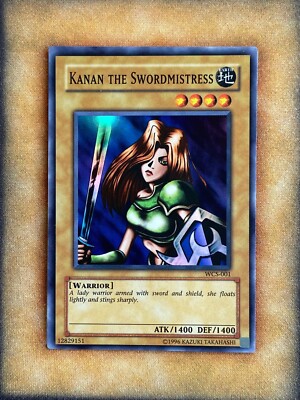 kanan the swordmistress 女剣士カナン　WCS-001 Yugioh Kanan the Swordmistress WCS-001 Super Rare MP | eBay