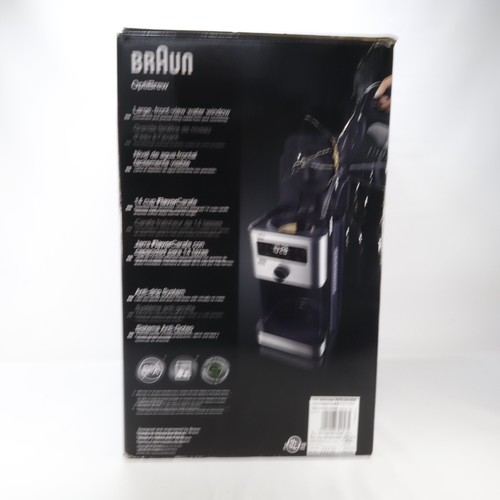 Braun OptiBrew 14 Cup Quick Drip Coffee Maker KF5350BK Black Stainless - Picture 9 of 9