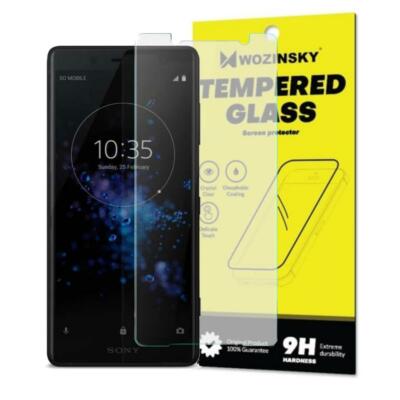 WOZINSKY Schutz Glas Folie Tempered Glass Screen für Sony Xperia XZ2 Compact